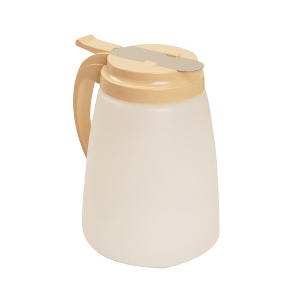Server, 48 Oz, Poly, Almond Top For /Idea-Medalie - Part No 474818
